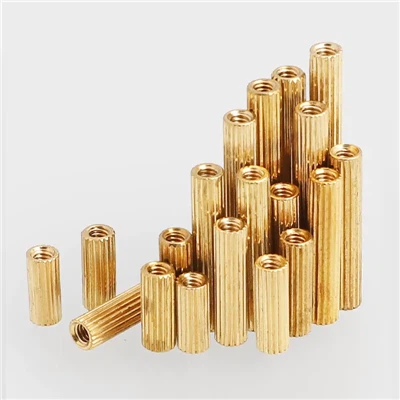 Hexagonal Brass Alloy Spacer Column Investment Casting